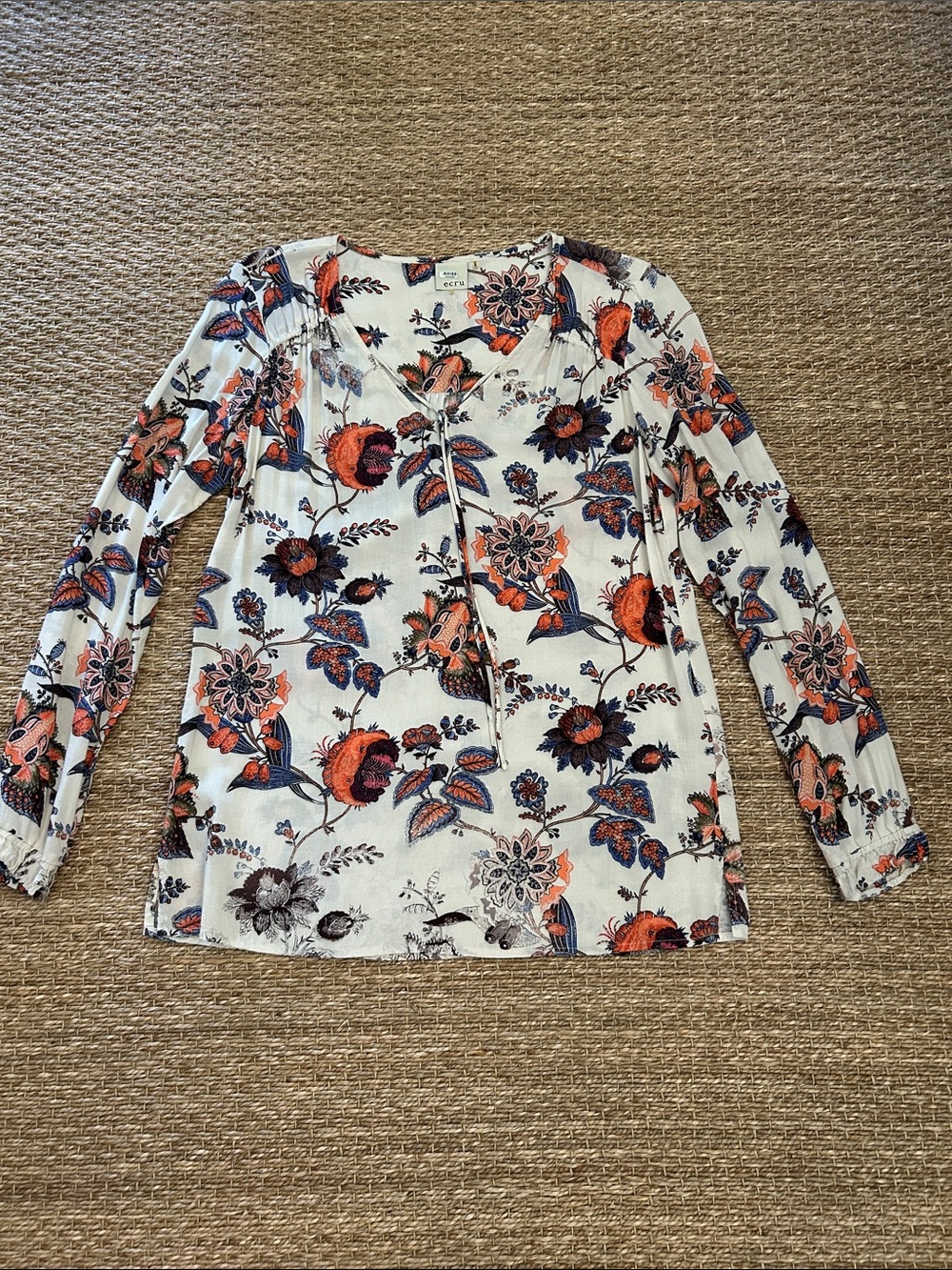 Ecru blouse